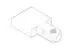 DORNBRACHT-Zugknopf-ERSATZTEILE-092074030-28-x-15-x-5-mm-Chrom-092074030-00 gallery number 1